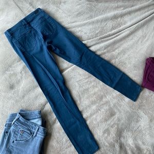 SOLD PAIGE - Verdugo Skinny Ankle Dark Blue Pants - Size 26